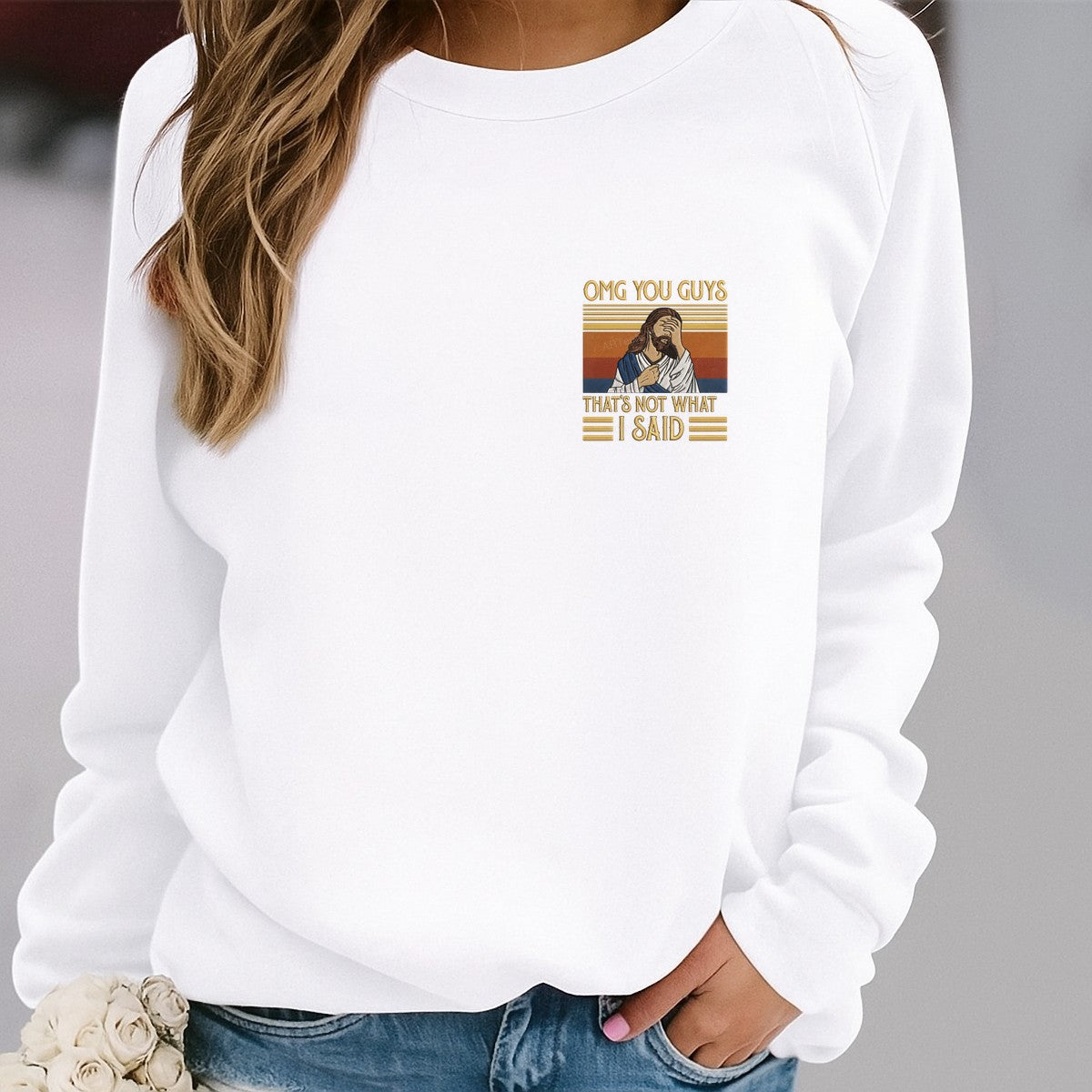 DTF Heat Transfer Iron On Sticker Iron On Heat Transfers Retro Inspired Humorous Design for T Shirts Hoodies Clearance - 4