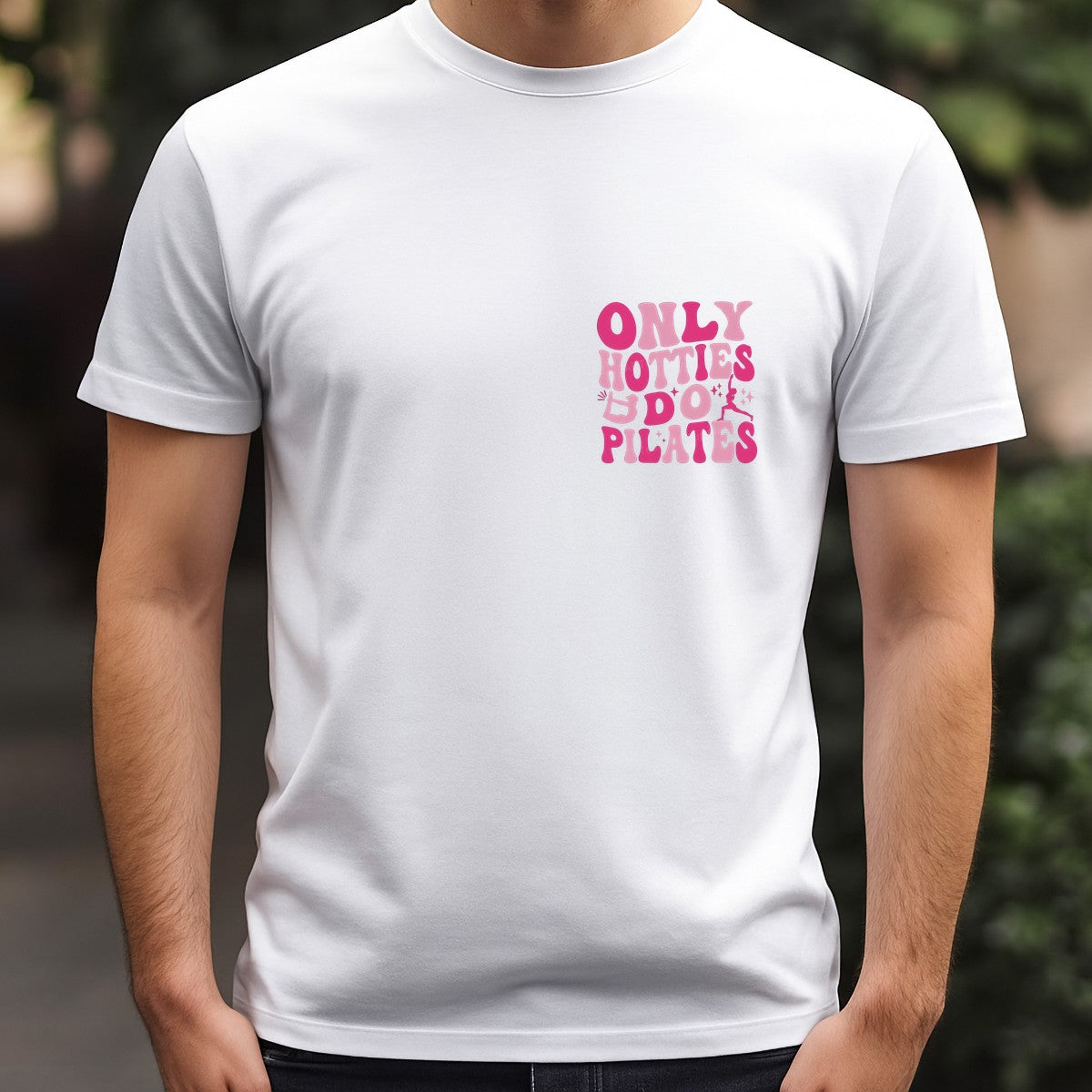 DTF Heat Transfer Iron On Sticker Iron On Heat Transfers Pink Pilates Inspired Design for T Shirts Hoodies Local Warehouse - 5