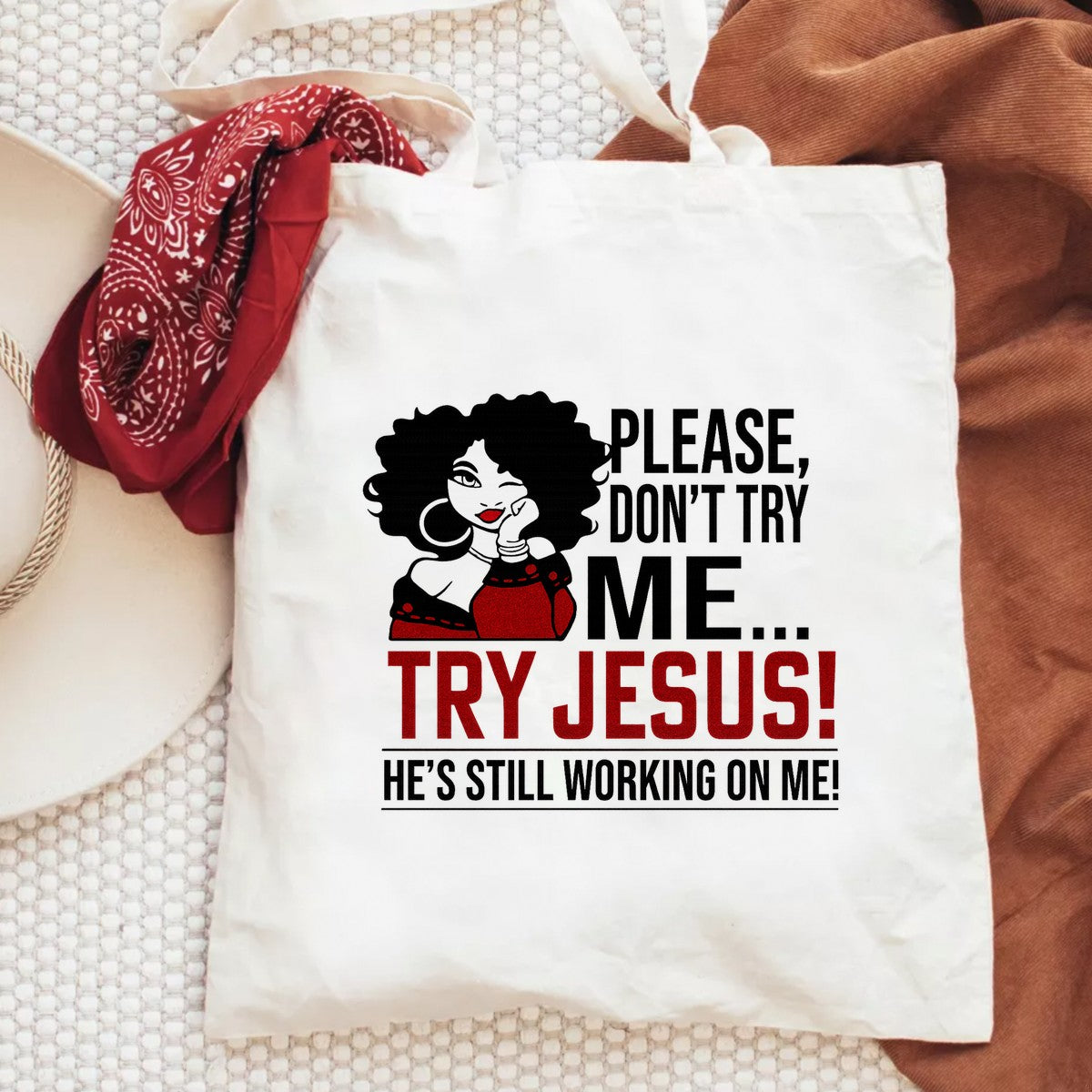 DTF Heat Transfer Iron On Sticker Empowering Afro Woman Graphic with Bold Lettering for Inspirational DIY T Shirts Hoodies Bags and Home Decor - 6