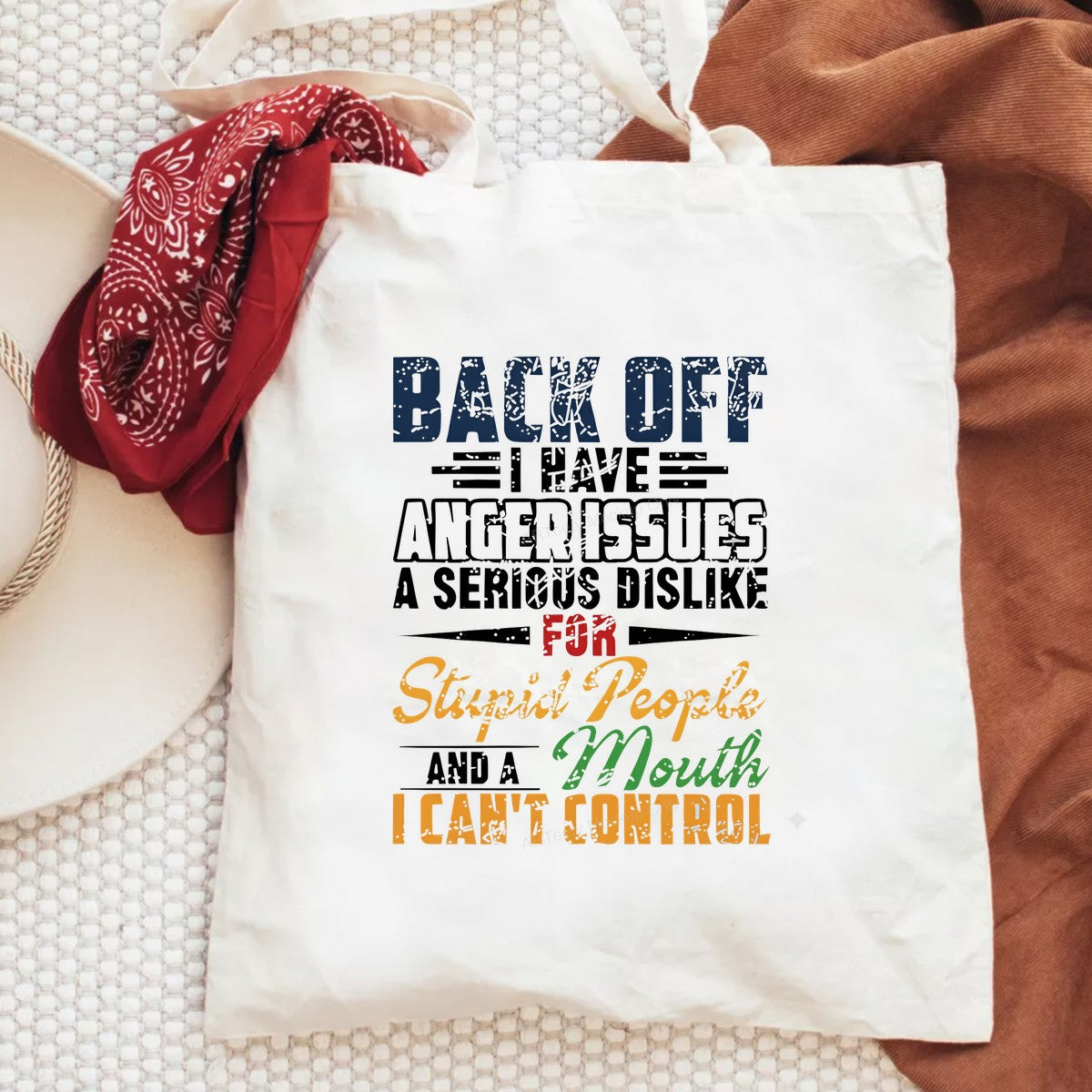DTF Heat Transfer Iron On Sticker Iron On Transfers for T Shirts Funny Back Off Quote Design Heat Press Ready for Casual Wear Clearance - 6