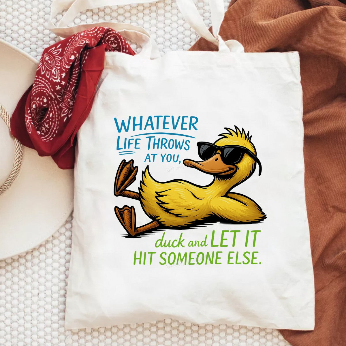 DTF Heat Transfer Iron On Sticker Iron On Heat Transfers Funny Duck Design Sunglasses for Casual Shirts Hoodies Local Warehouse - 6