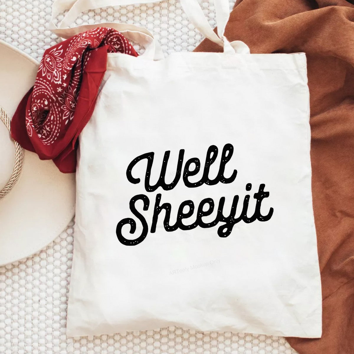 DTF Heat Transfer Iron On Sticker Iron On Heat Transfers Well Sheeyit Retro Lettering Style for T Shirts Hoodies Vintage Merchandise Clearance Local Warehouse - 6