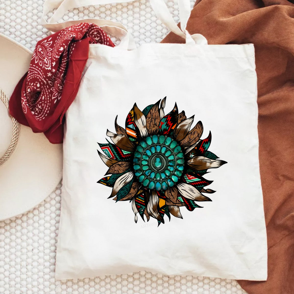 DTF Heat Transfer Iron On Sticker Iron On Heat Transfers Tribal Western Feather Design for T Shirts Bags Jackets Local Warehouse - 6