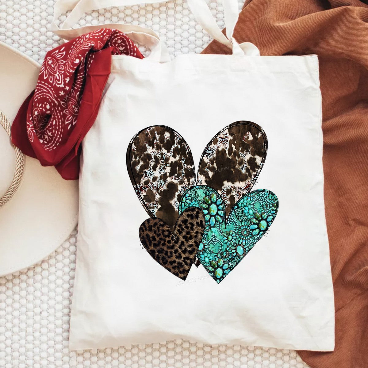 DTF Heat Transfer Iron On Sticker Iron On Heat Transfers Western Heart Designs for T Shirts Bags Vintage Merchandise Clearance Local Warehouse - 6