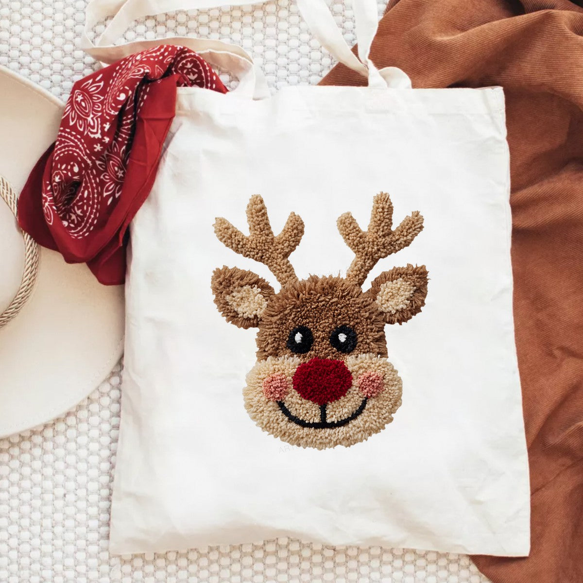 DTF Heat Transfer Iron On Sticker Iron On Heat Transfers Reindeer Design Christmas Holiday for T Shirts Hoodies Local Warehouse - 6