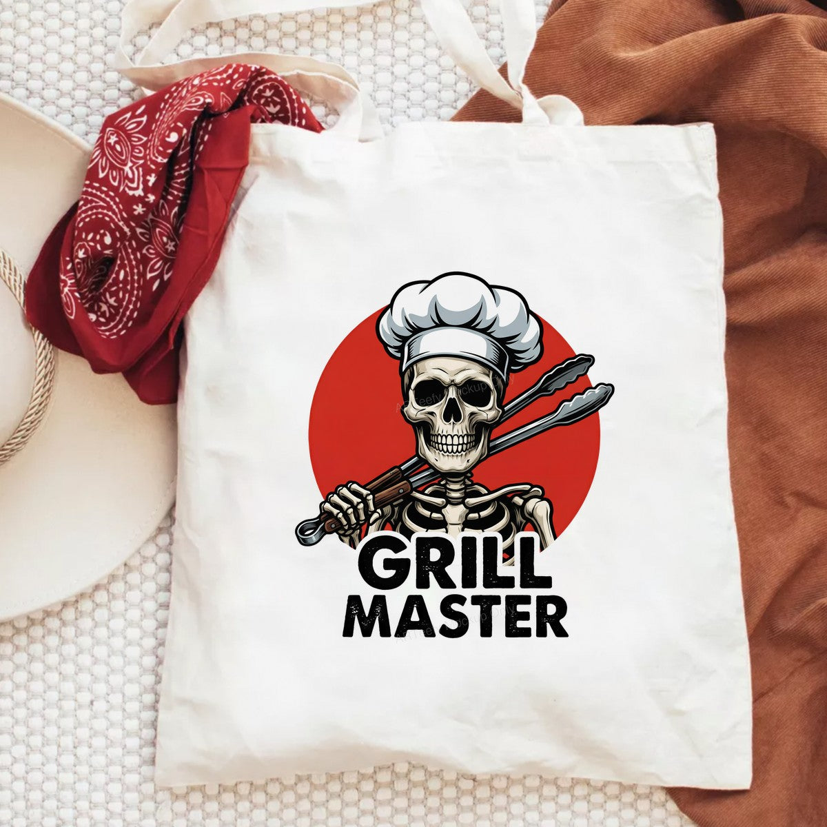 DTF Heat Transfer Iron On Sticker Iron On Transfers for T Shirts Skeleton Chef Design Grill Master Heat Press Ready for Barbecue Enthusiasts Halloween Clearance - 6