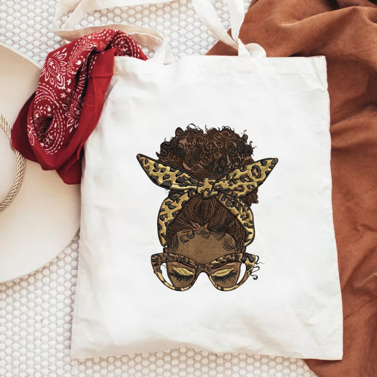 DTF Heat Transfer Iron On Sticker Iron On Heat Transfers Leopard Print Hair Wrap Style for T Shirts Hoodies Local Warehouse - 6