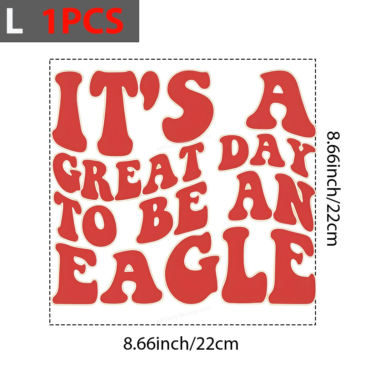 DTF Heat Transfer Iron On Sticker Iron On Transfers for T Shirts Retro Bold Lettering Sports Team Inspired Design Heat Press Ready Local Warehouse - 7