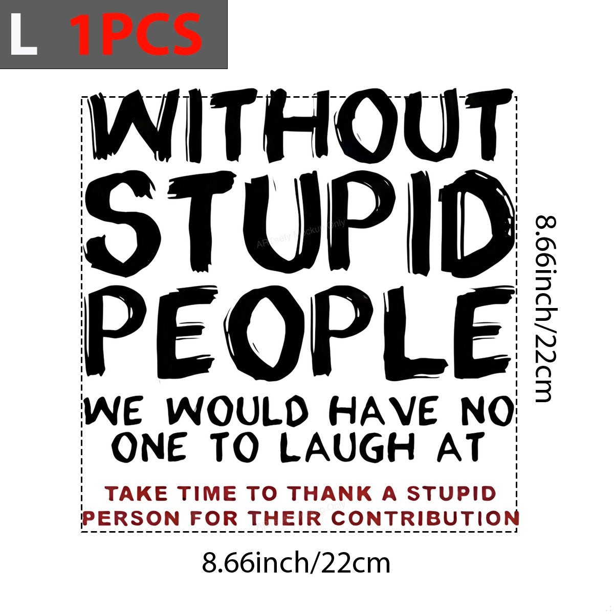 DTF Heat Transfer Iron On Sticker Iron On Heat Transfers Humorous Quote Design for T Shirts Casual Wear Local Warehouse - 7