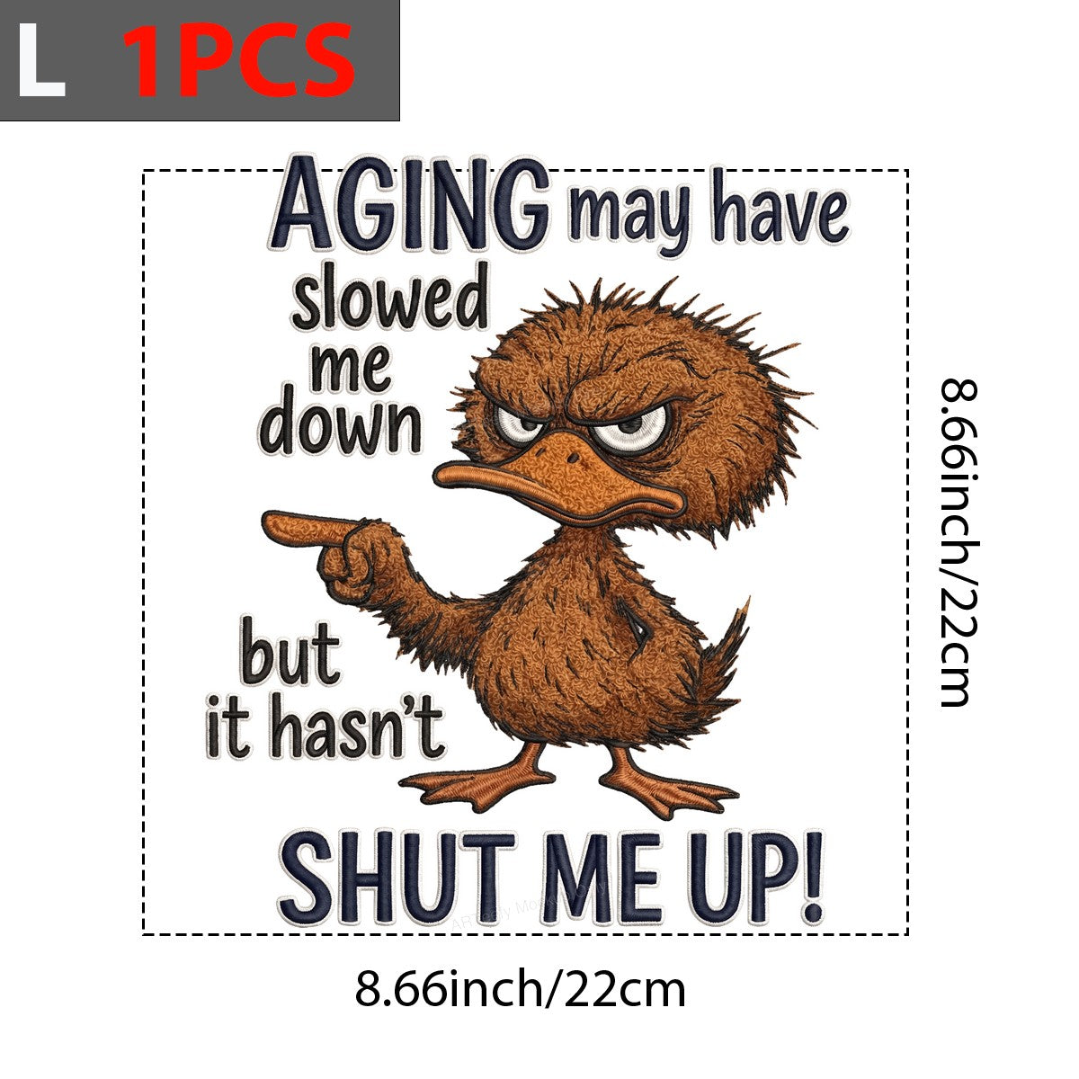 DTF Heat Transfer Iron On Sticker Iron On Transfers for T Shirts Funny Aging Humor Design for Casual Wear Local Warehouse - 7