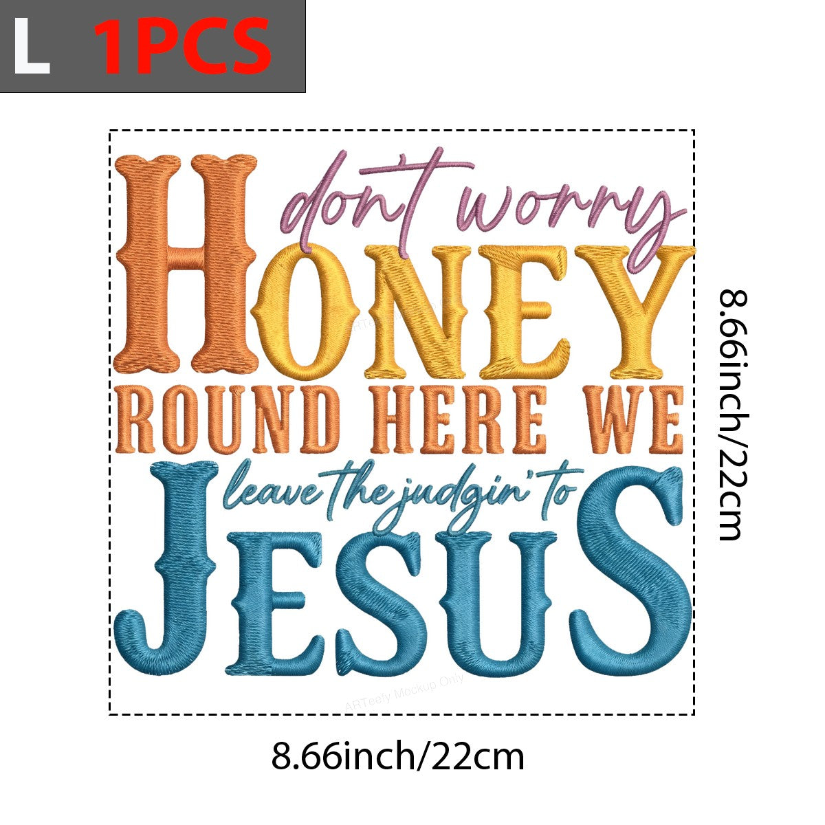 DTF Heat Transfer Iron On Sticker Iron On Heat Transfers Colorful Religious Inspirational Quotes for Apparel Bags Jackets Local Warehouse - 7
