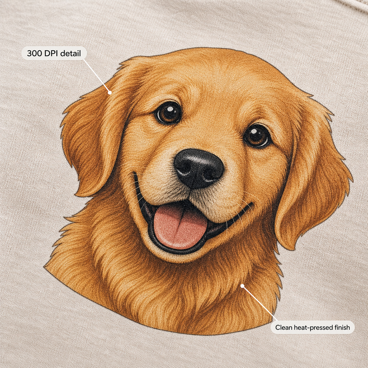 3pcs Custom 7 inch DTF Iron On Transfer [18×18cm] Ready to Press Personalized Heat Transfer for Youth T-Shirt, Hoodie, Tote Bag  Medium Size DIY Your Own Design