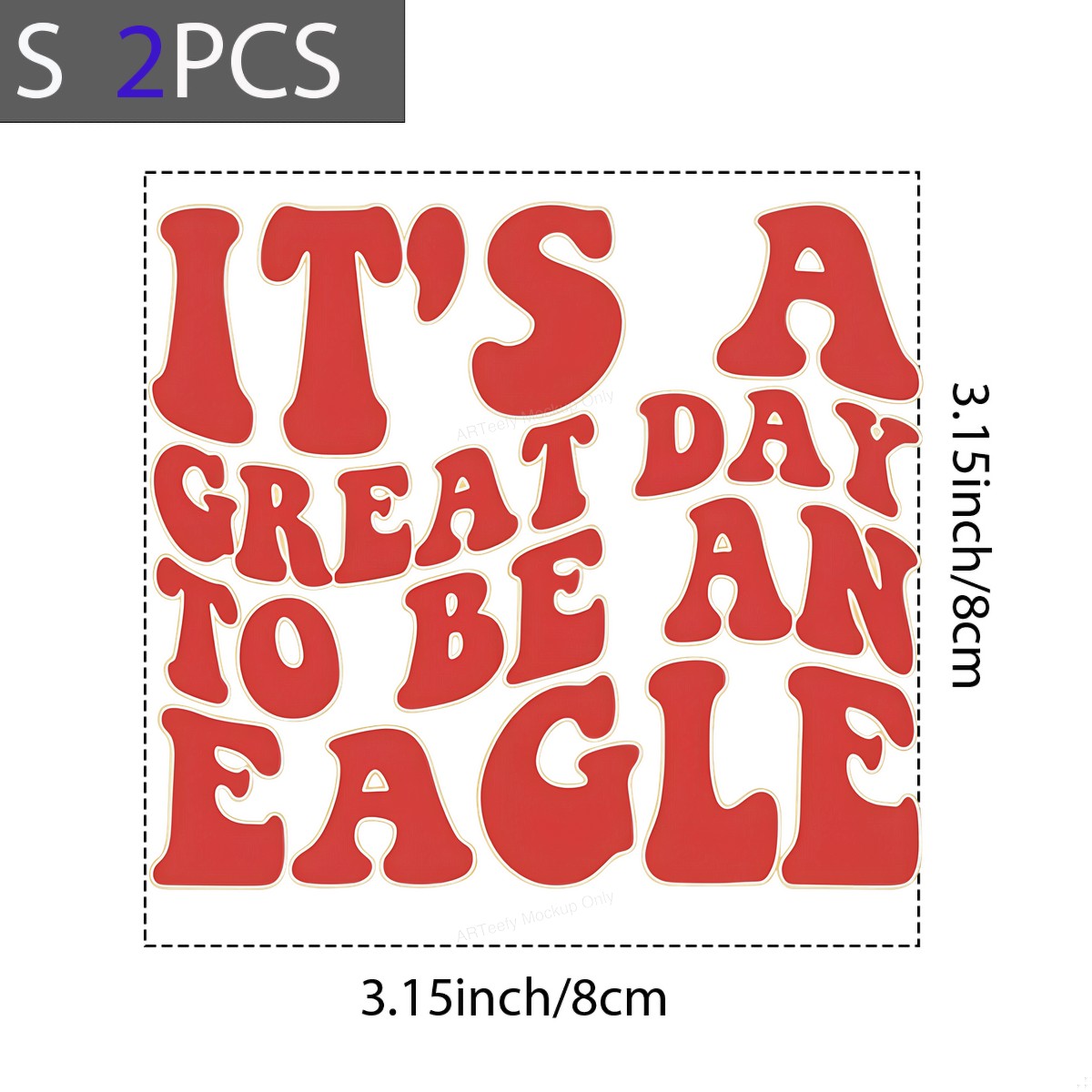 DTF Heat Transfer Iron On Sticker Iron On Transfers for T Shirts Retro Bold Lettering Sports Team Inspired Design Heat Press Ready Local Warehouse - 8