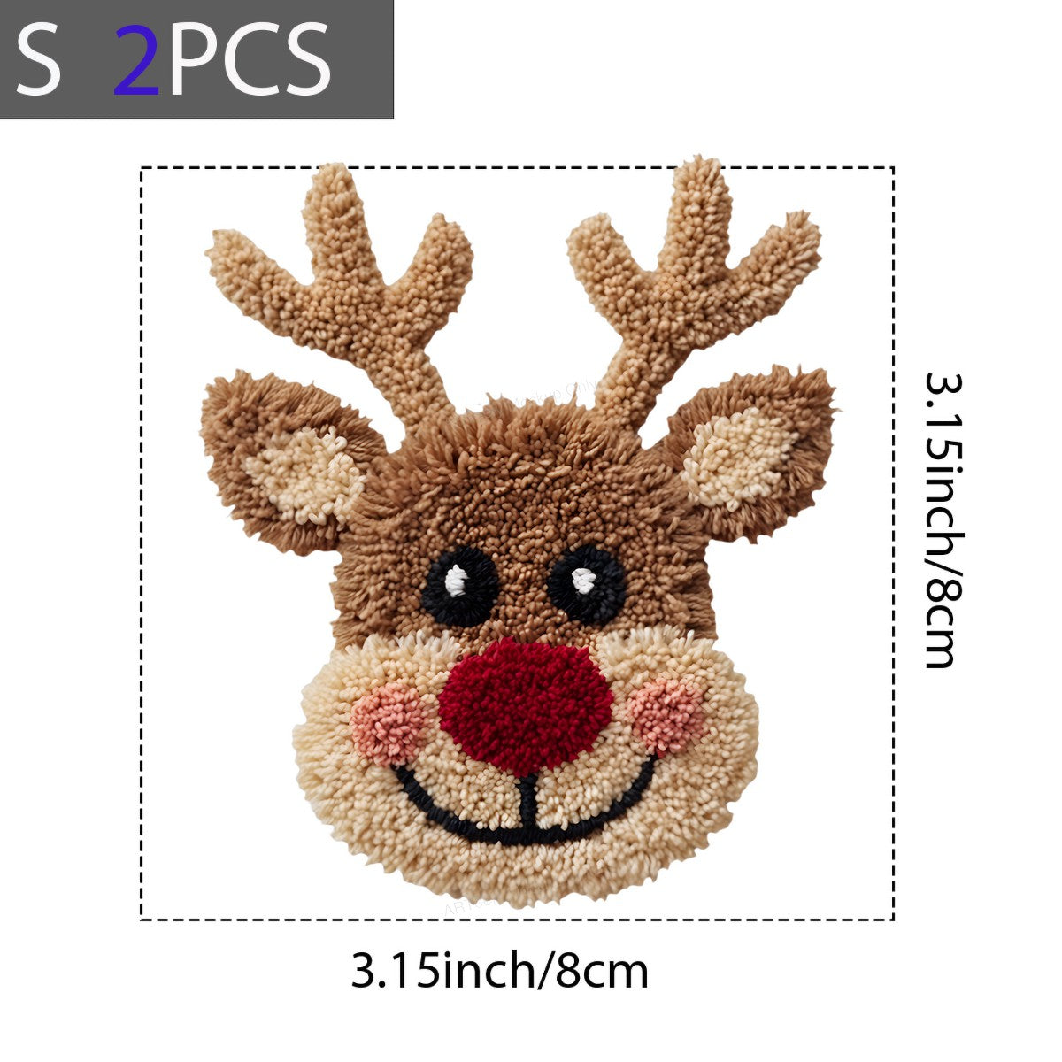 DTF Heat Transfer Iron On Sticker Iron On Heat Transfers Reindeer Design Christmas Holiday for T Shirts Hoodies Local Warehouse - 8