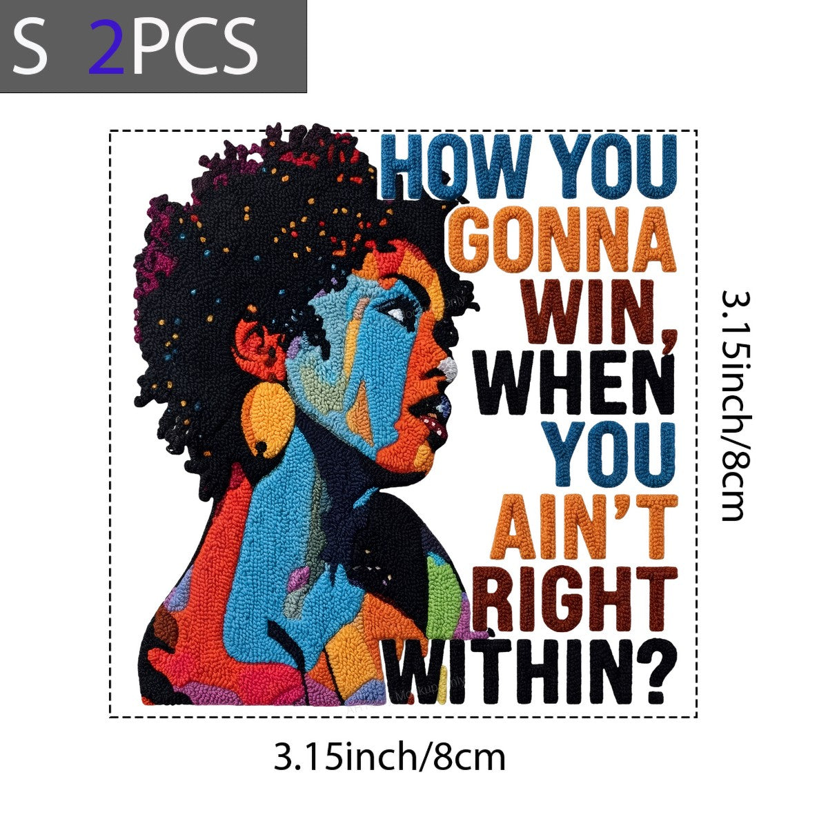 DTF Heat Transfer Iron On Sticker Iron On Transfers for T Shirts Inspirational Afrocentric Design for Apparel Black Friday Clearance - 8