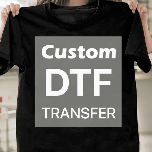 6PCS [8cm*8cm/3.2inch*3.2inch] Custom DTF Iron-On Transfers for Clothing & Bag
