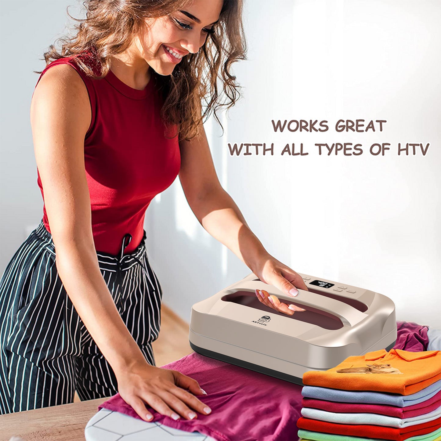 12''x10''Heat Press Machine (Gold)