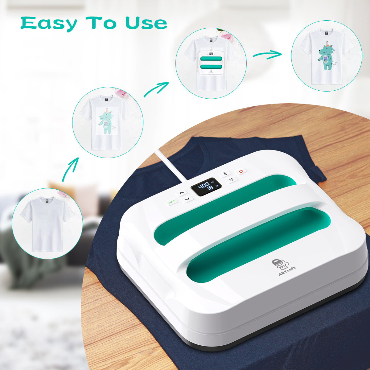 12''x10''Heat Press(Green)