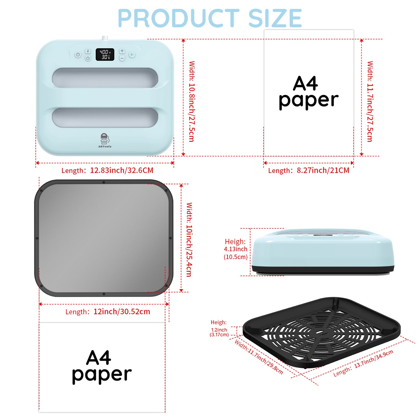 12''x10''(APP) Heat Press Machine
