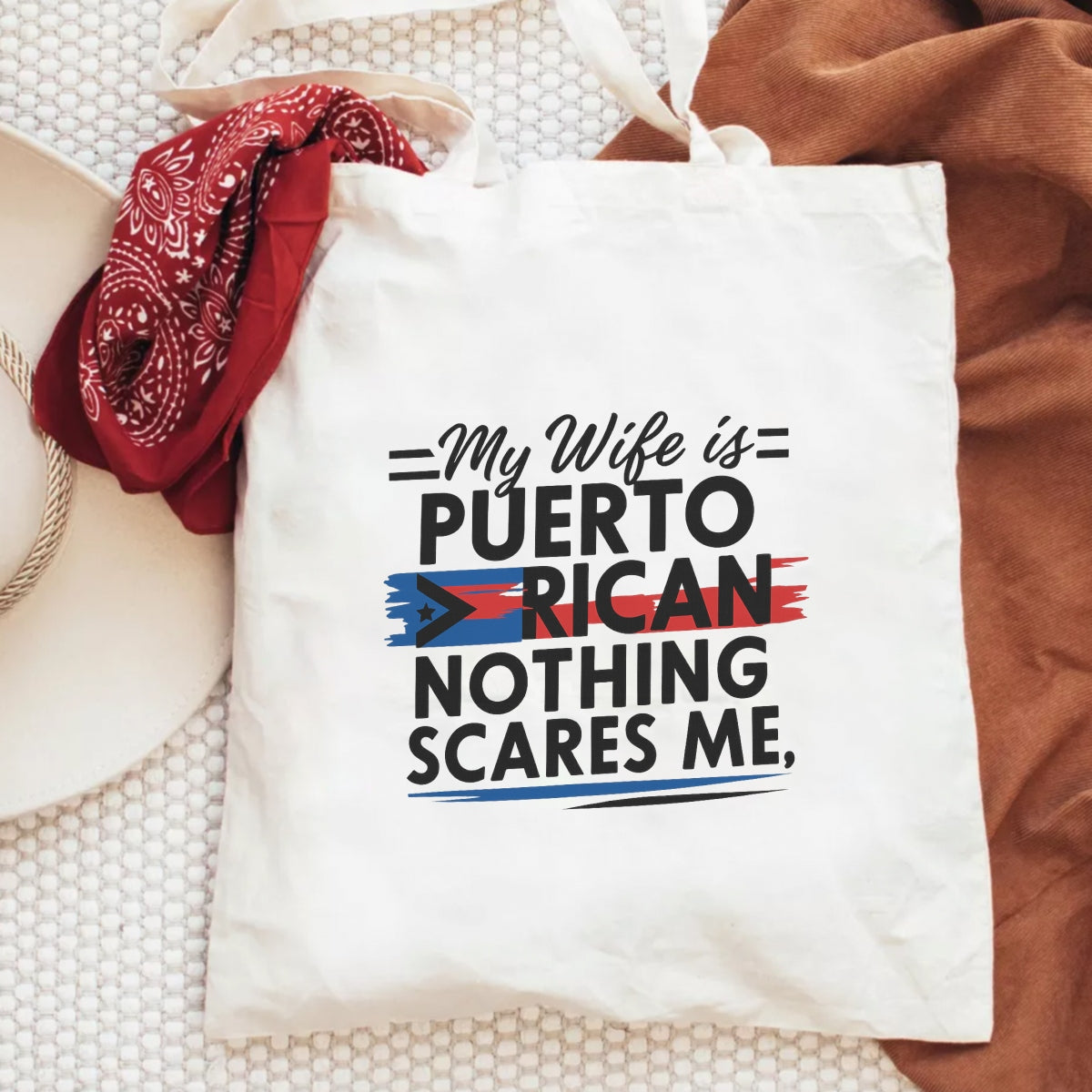 DTF Heat Transfer Iron On Sticker, Puerto Rican Pride Quote Graphic, for Cultural Apparel and Couple Merch