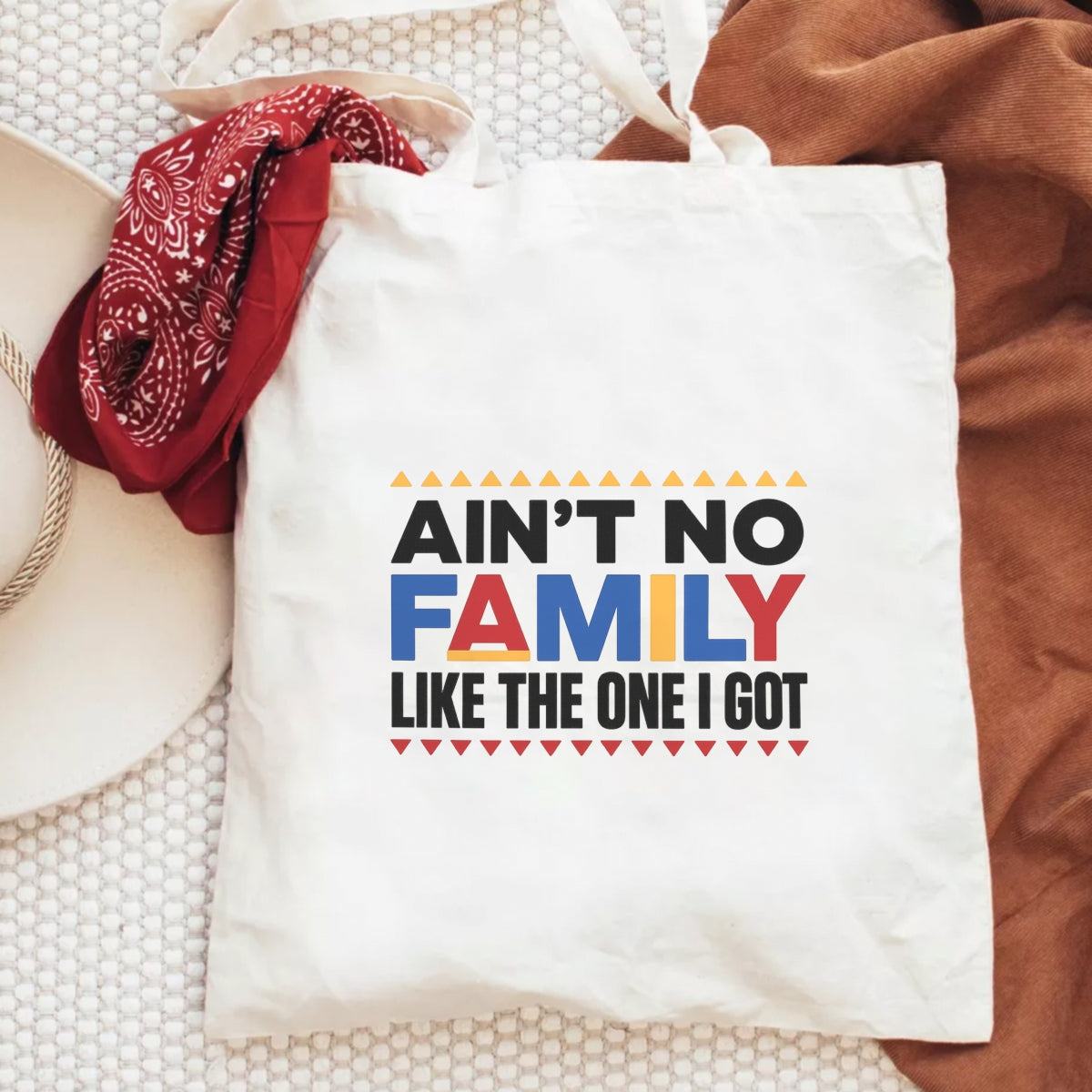 DTF Heat Transfer Iron On Sticker, Colorful Family Quote Graphic, for Family Reunion Apparel and Home Decor