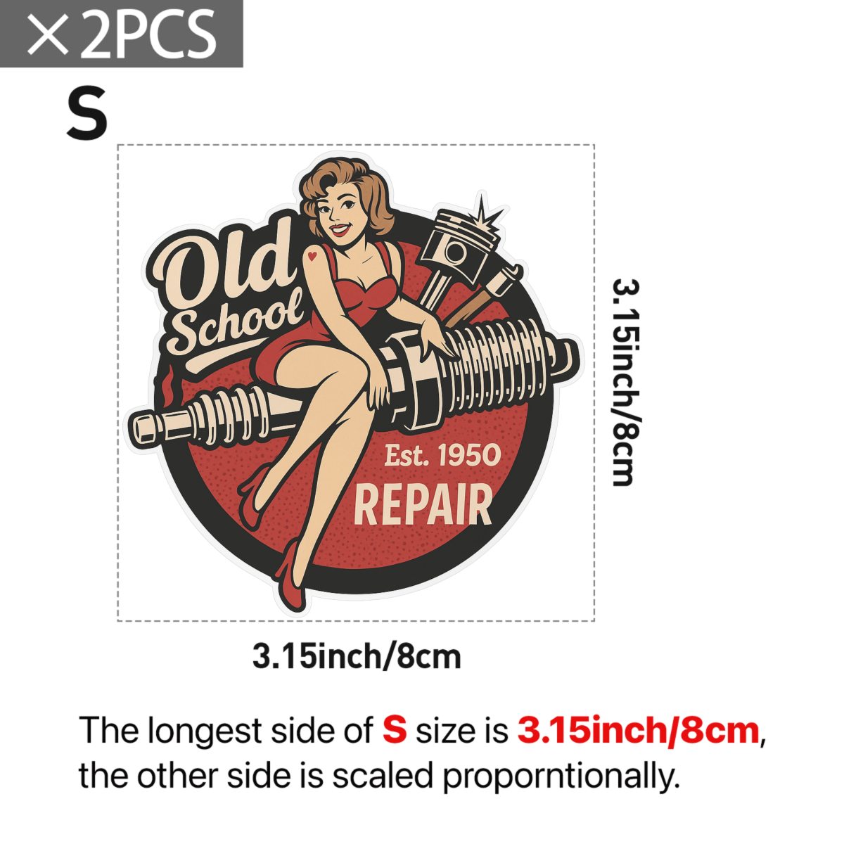 Old School Repair  DTF Transfers ， Edgy Applique Patches for Streetwear and Home Textiles , Bold Graphic Art Style ,  High-Definition Color Retention ,  Reusable DIY Decor Solution